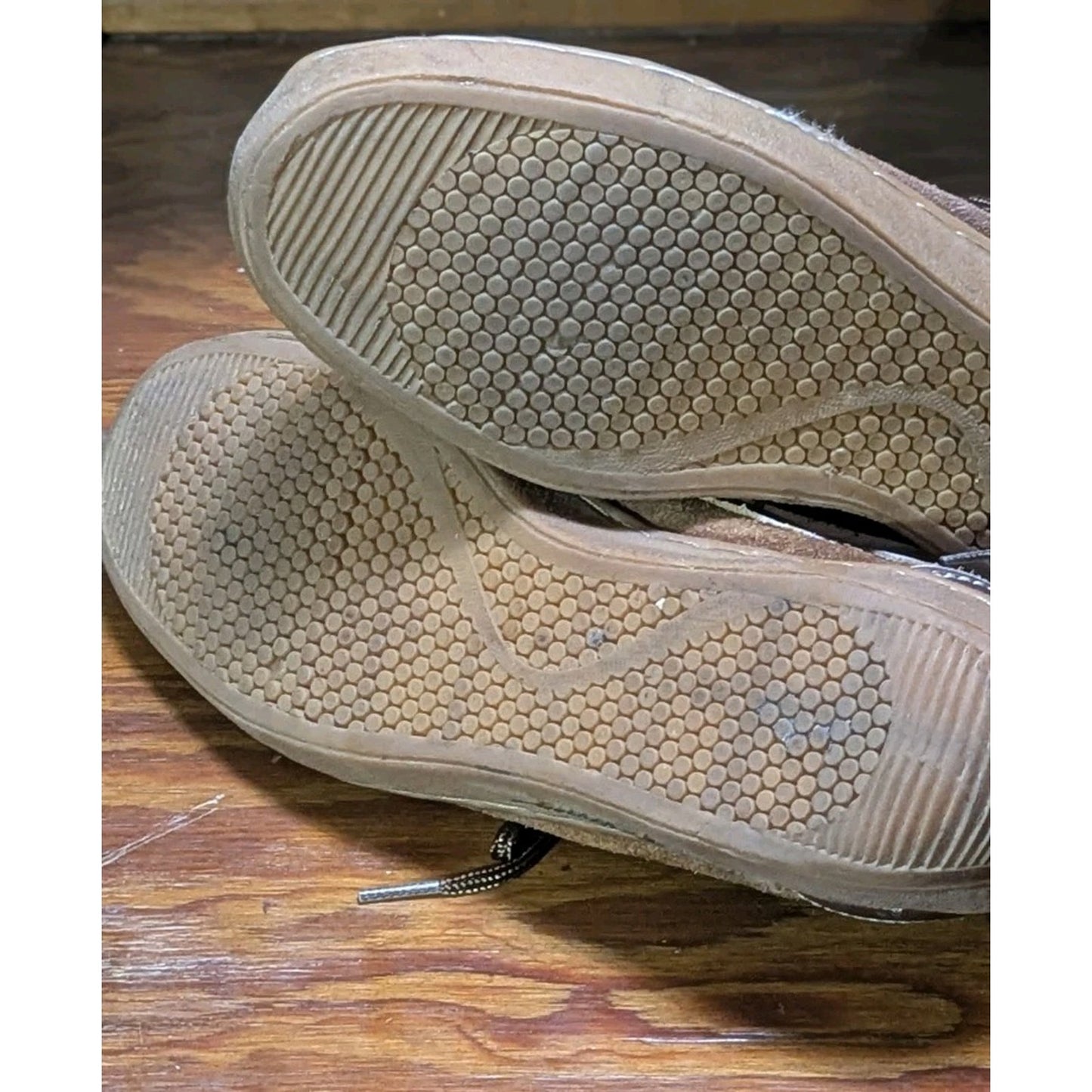 Vintage 1978 Bruce Jenner Roblee Leather Suede Shoes Sz 13 Rare