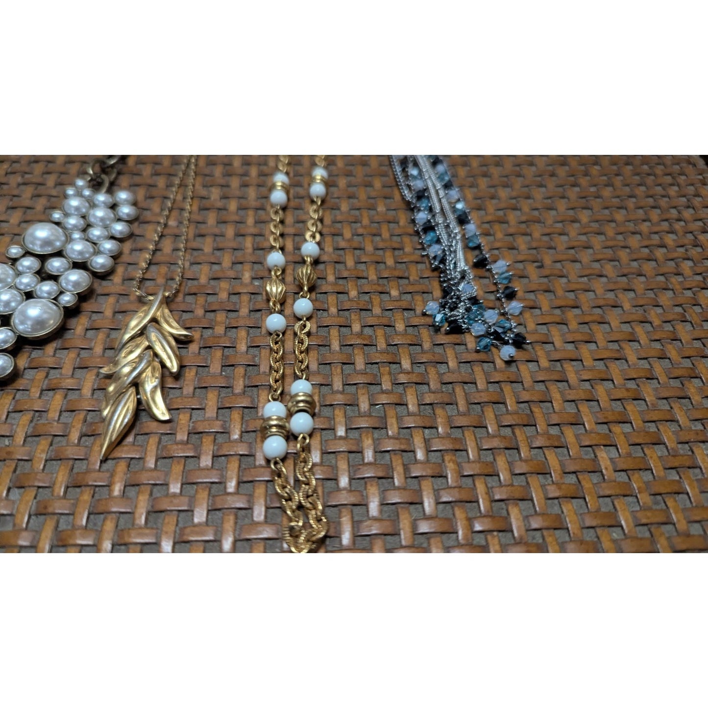Mixed Lot of 7 Costume Jewelry Pieces - Monet, Anne Klein, Sugarfix, Napier