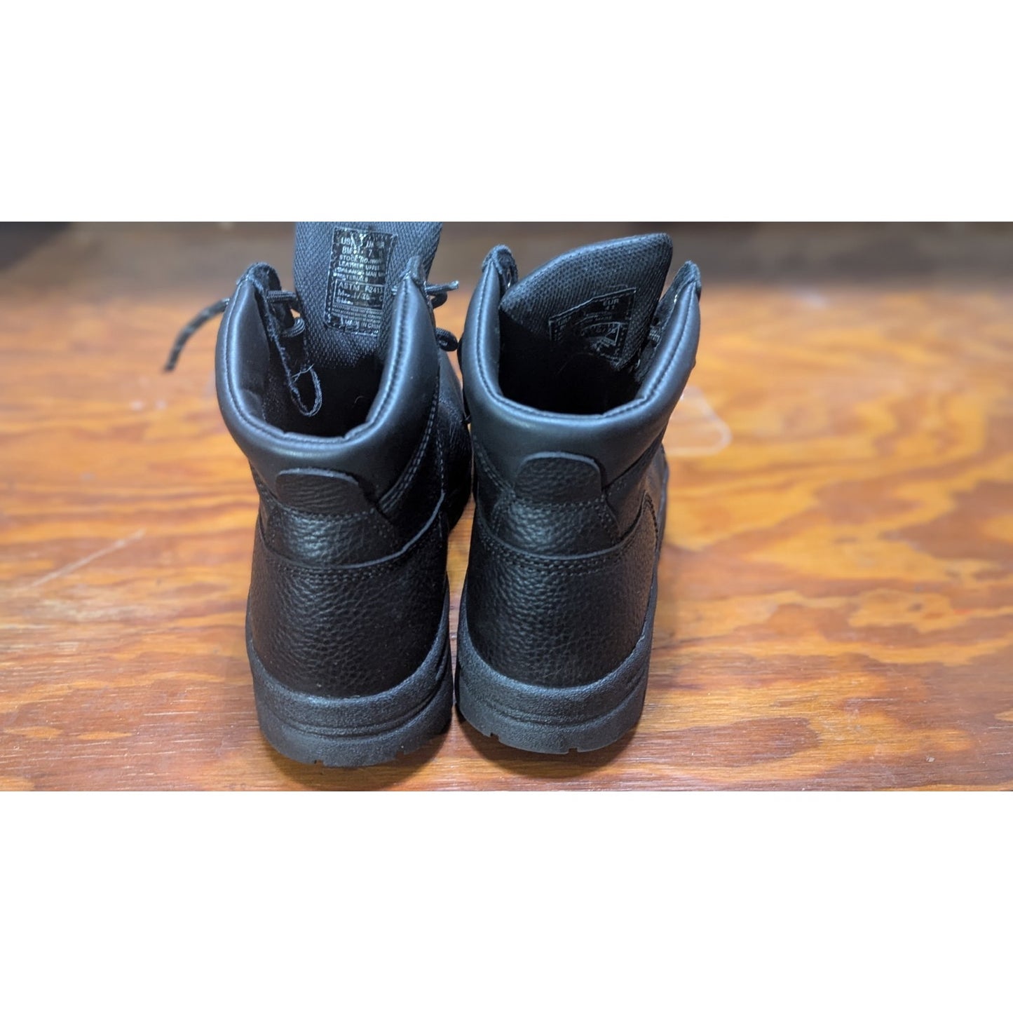 Wolverine Marquette W04714 Mens 6" Steel Toe Work Boot Black Size 8M New