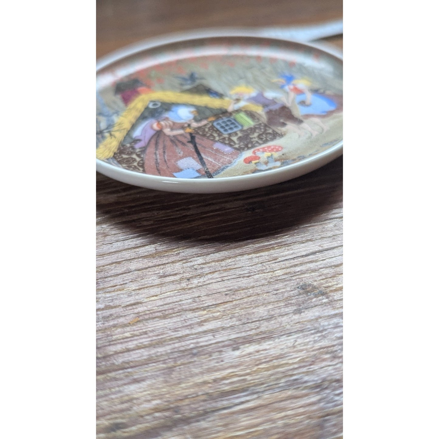 Vintage Hansel and Gretel Mini Plate Barbara Kirstenhofer Fairy Tale Germany