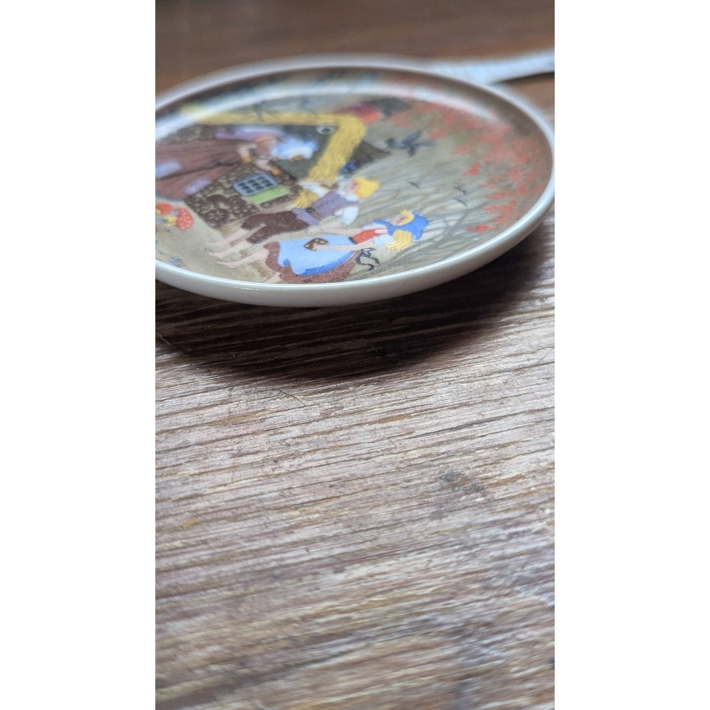 Vintage Hansel and Gretel Mini Plate Barbara Kirstenhofer Fairy Tale Germany