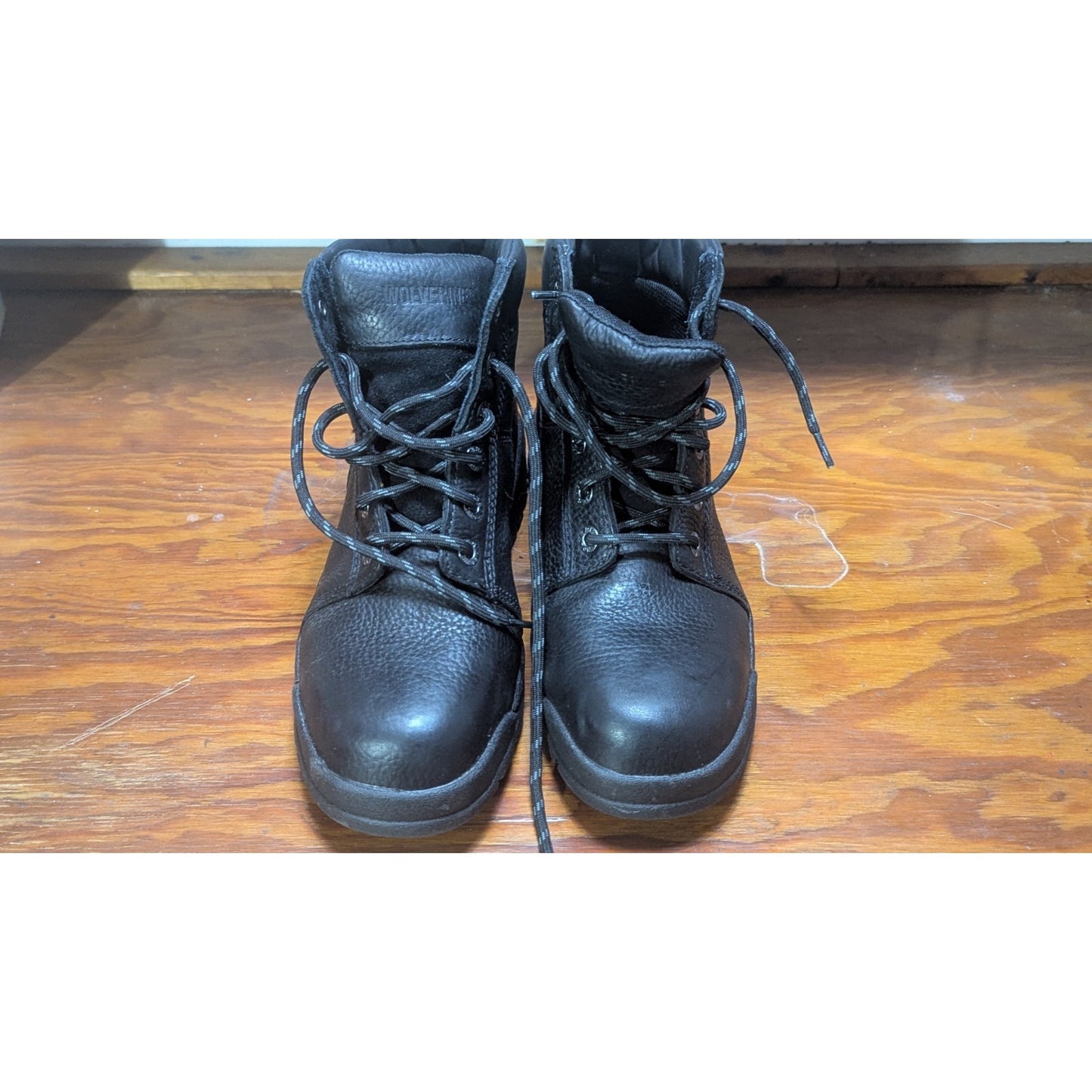 Wolverine Marquette W04714 Mens 6" Steel Toe Work Boot Black Size 8M New