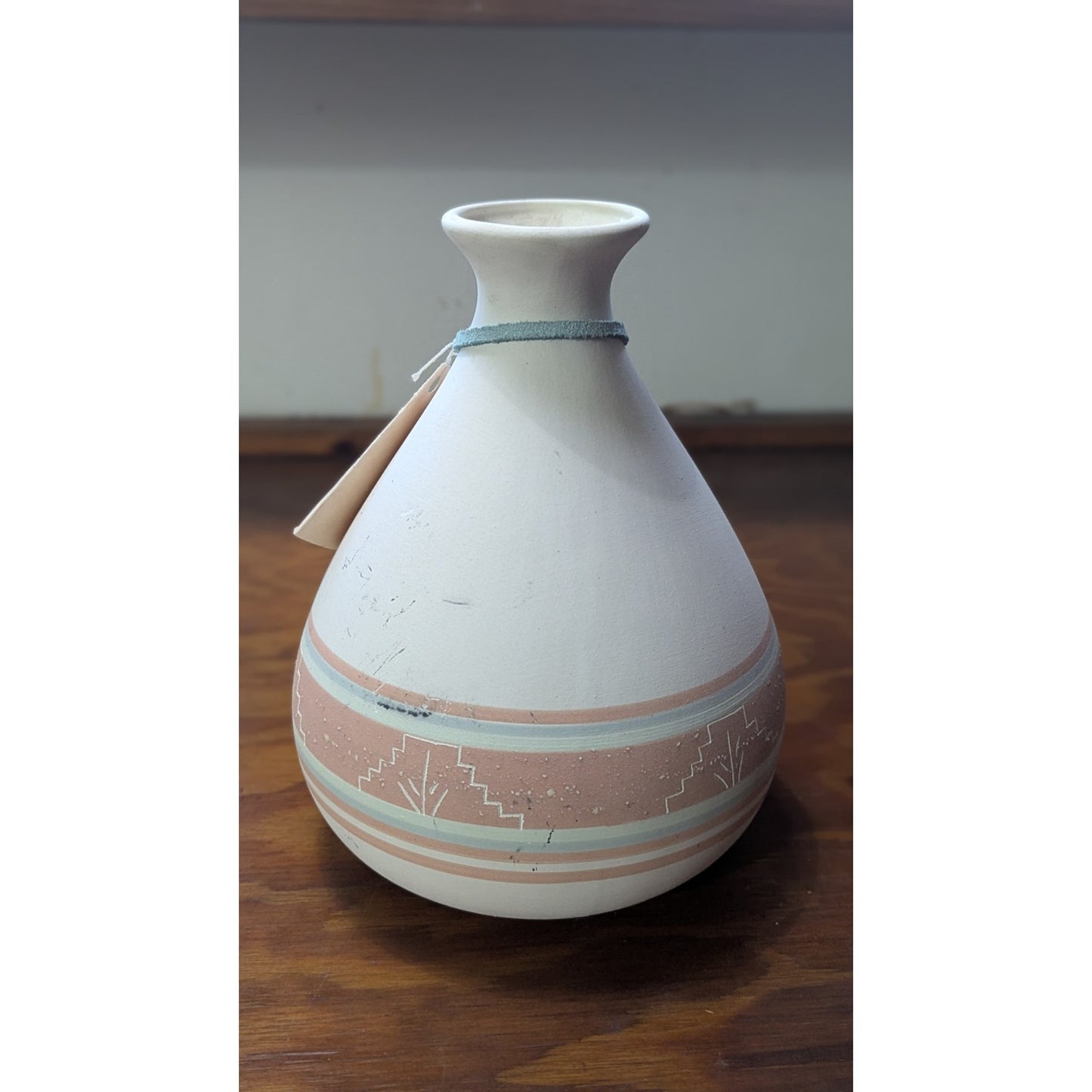Sierra Designs Pottery Bud Vase Southwestern NWT Signed Dee Concho