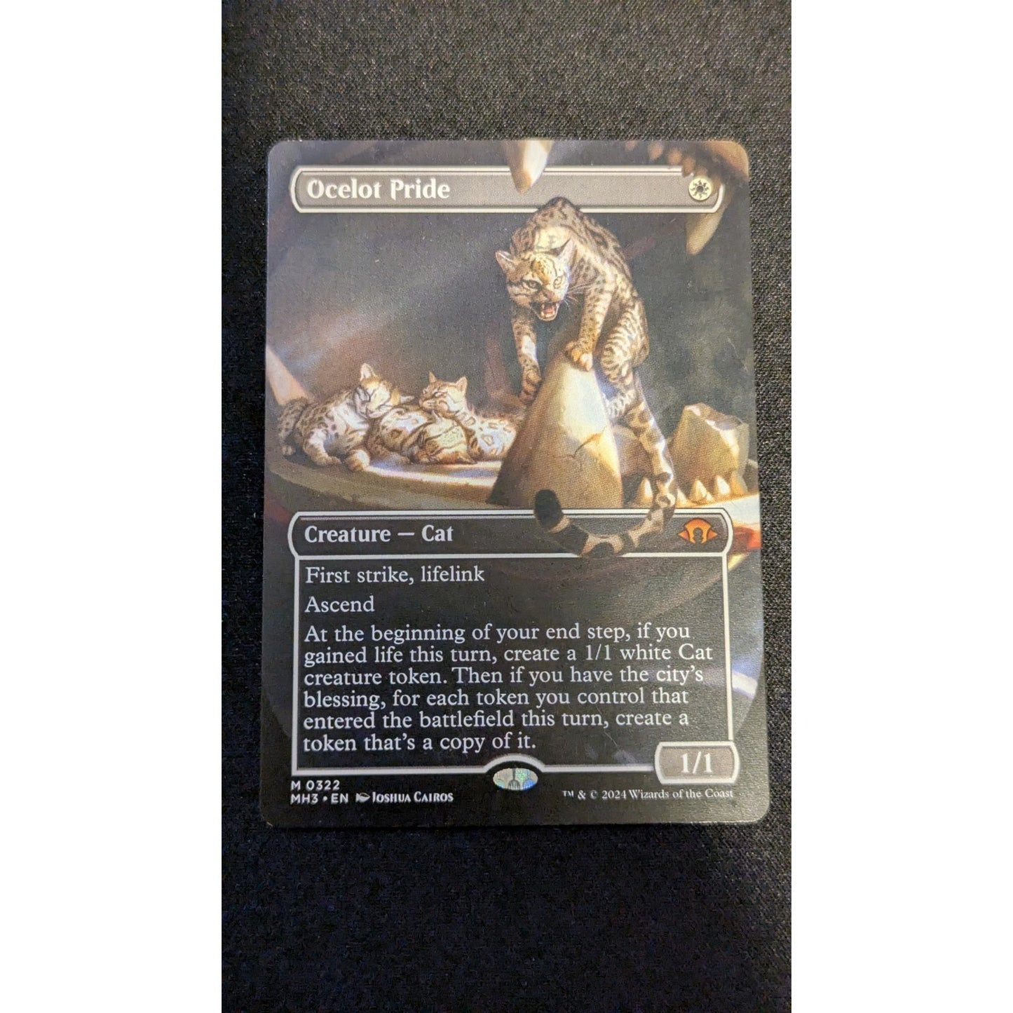 Ocelot Pride Borderless Magic The Gathering Mtg