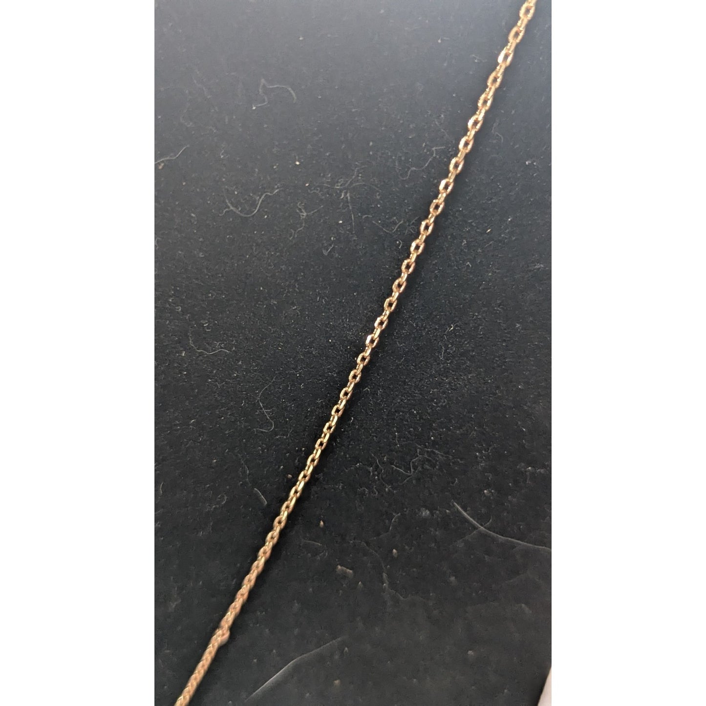 18K Rose Gold Plated Filigree Teardrop Pendant Necklace Dangle Earring Set