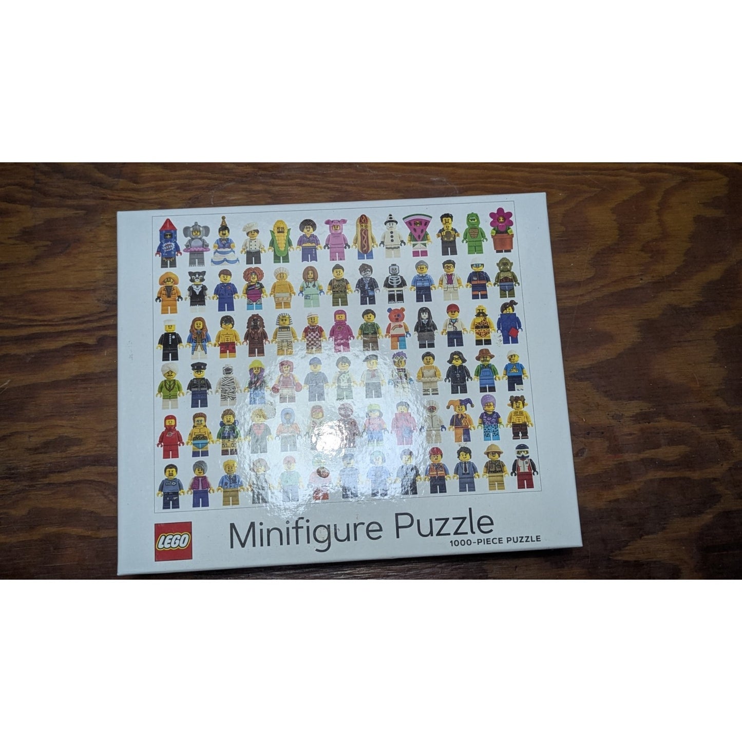 LEGO Minifigure 1000-Piece Jigsaw Puzzle Chronicle Books 2020 ISBN 9781452182278