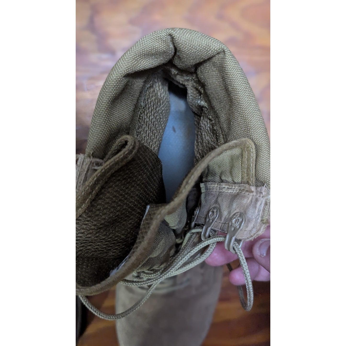 Belleville Townsend Sage Green Military Combat Boots Mens 8.5R Made in USA