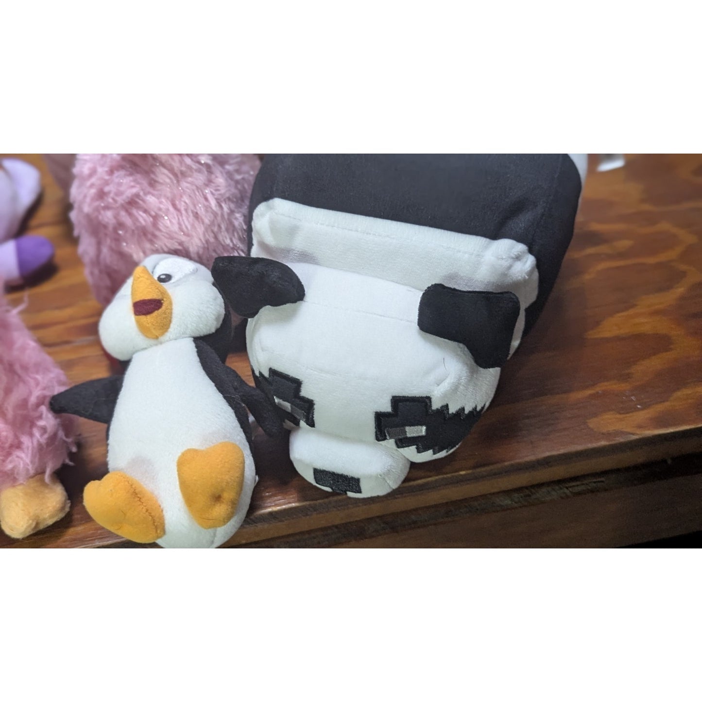 Plush Lot 10 TMNT Leonardo Ty Beanie Boo Minecraft Cow Unicorn Llama Penguin