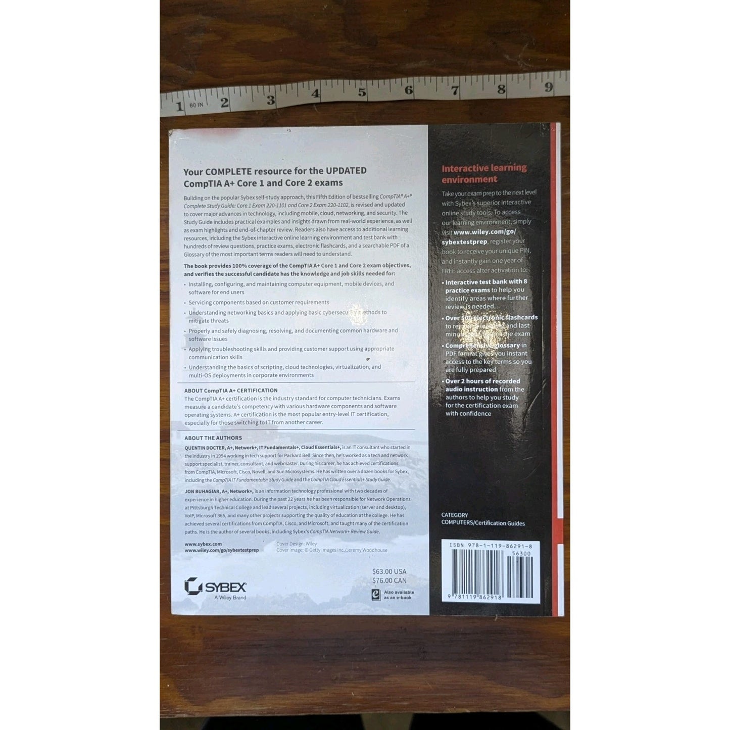 Sybex CompTIA A+ Complete Study Guide Fifth Edition Core Exam 220-1101 220-1102