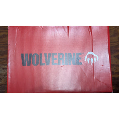 Wolverine Marquette W04714 Mens 6" Steel Toe Work Boot Black Size 8M New