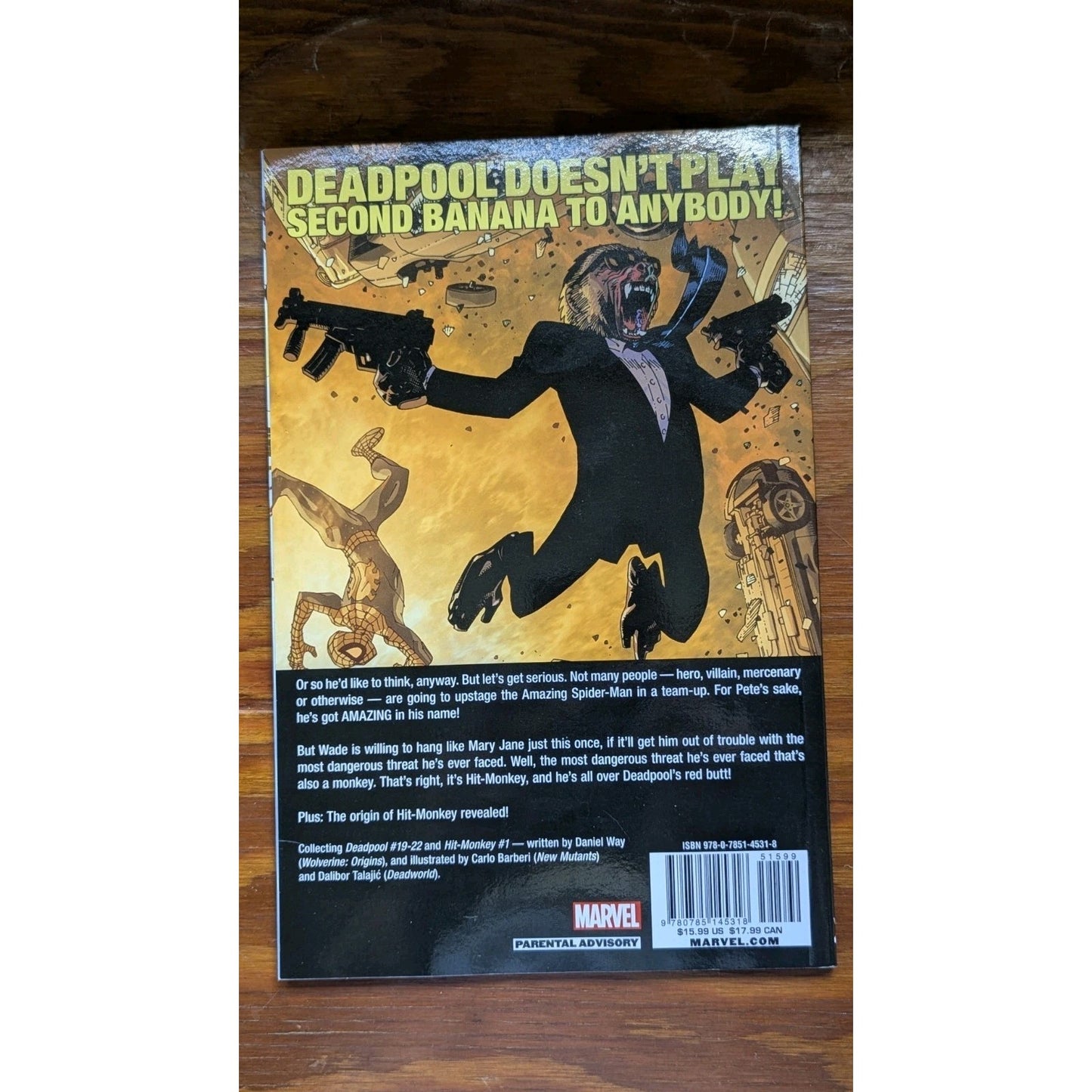 Deadpool: Monkey Business Vol 4 TPB (2010) Way Barberi Talajic Spider-Man
