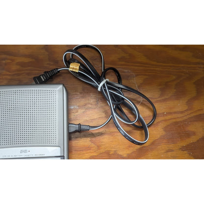 Radio Shack CTR-120 Portable Cassette Tape Recorder w/ Power Cord USED TESTED