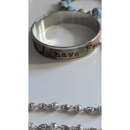 Women’s Jewelry Lot 6pc - Alex and Ani, Alexa’s Angels, Francesca’s, Silver Tone