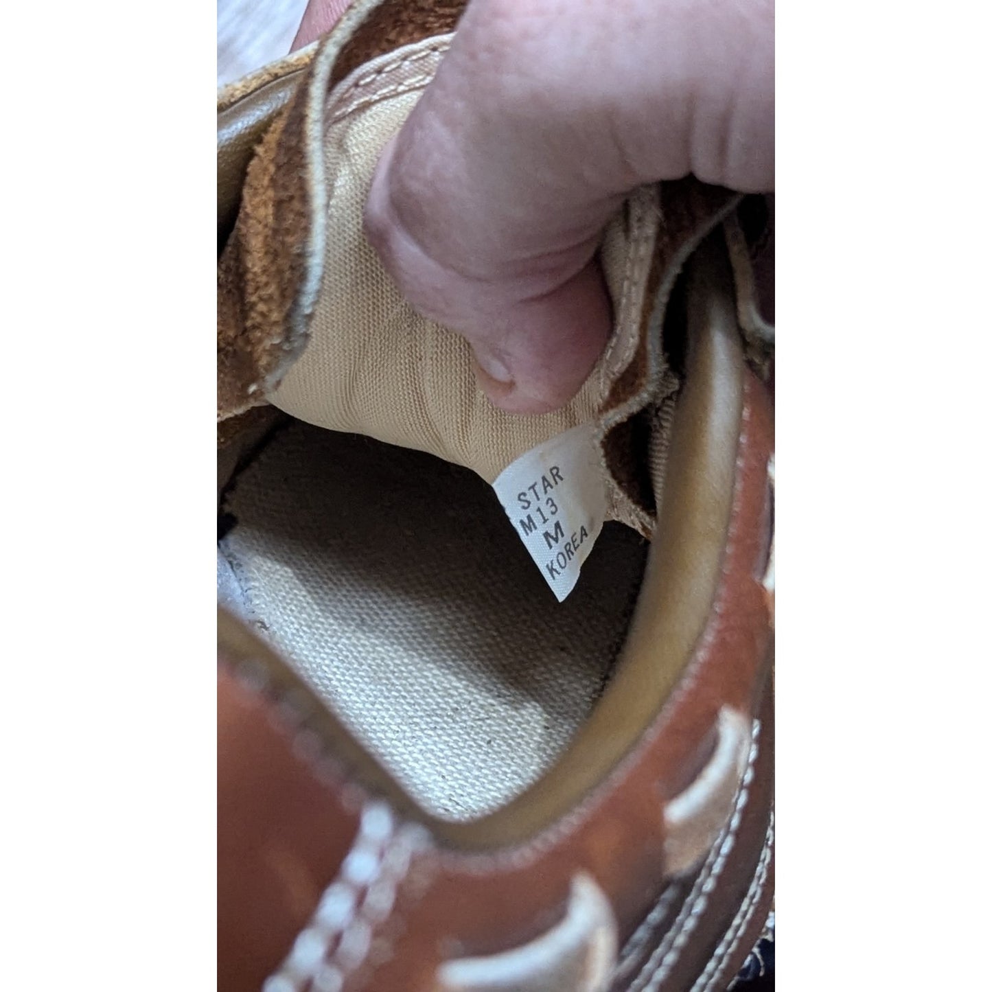Vintage 1978 Bruce Jenner Roblee Leather Suede Shoes Sz 13 Rare
