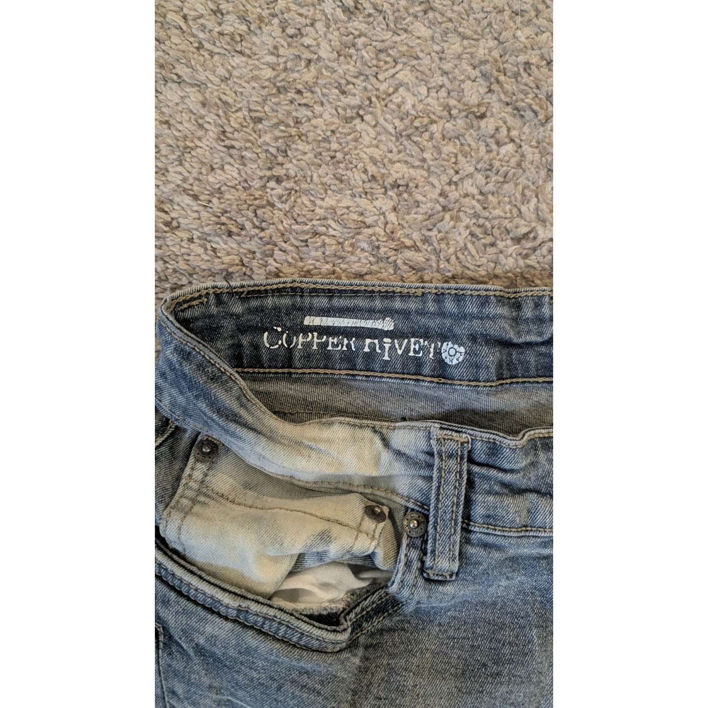 Lot of 3 Men’s Streetwear Jeans 30x31 Copper Rivet, Tristles, Black Jack PL3031C