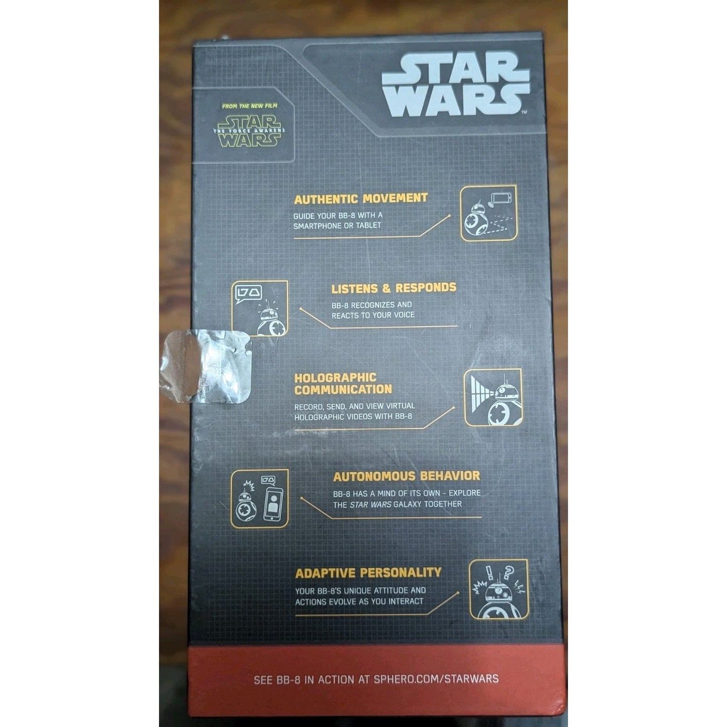 Sphero Star Wars BB-8 App-Enabled Droid THE FORCE AWAKENS (READ)