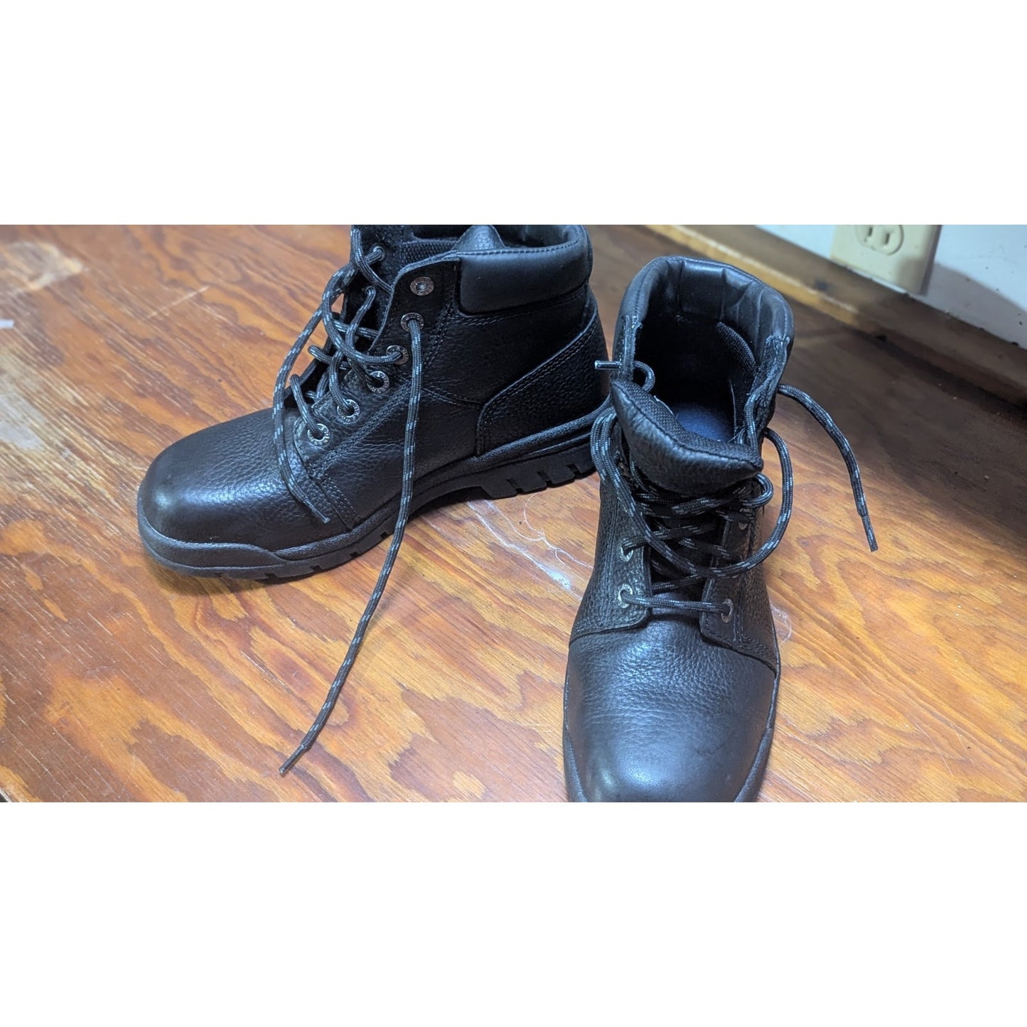 Wolverine Marquette W04714 Mens 6" Steel Toe Work Boot Black Size 8M New