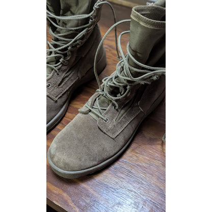 Belleville Townsend Sage Green Military Combat Boots Mens 8.5R Made in USA