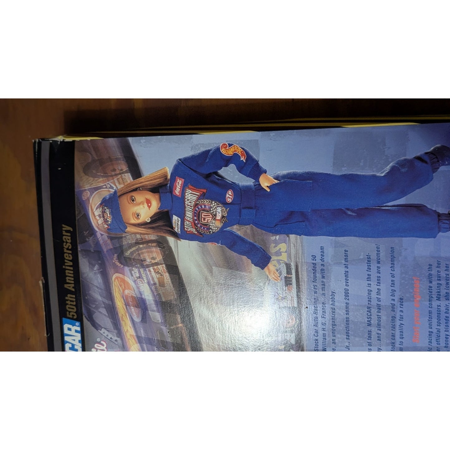 Nascar 50TH Anniversary Barbie Doll