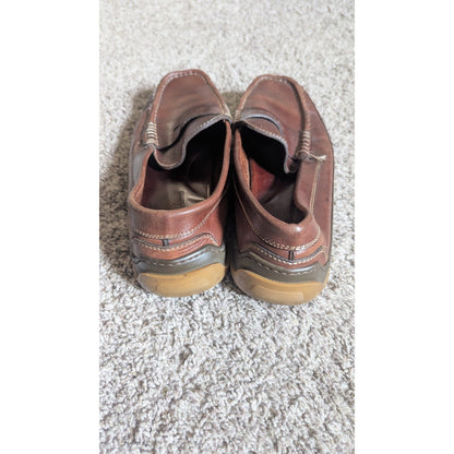 Tommy Bahama Men's Penny Loafers Size 11 M Brown Leather Driving Shoes Spain