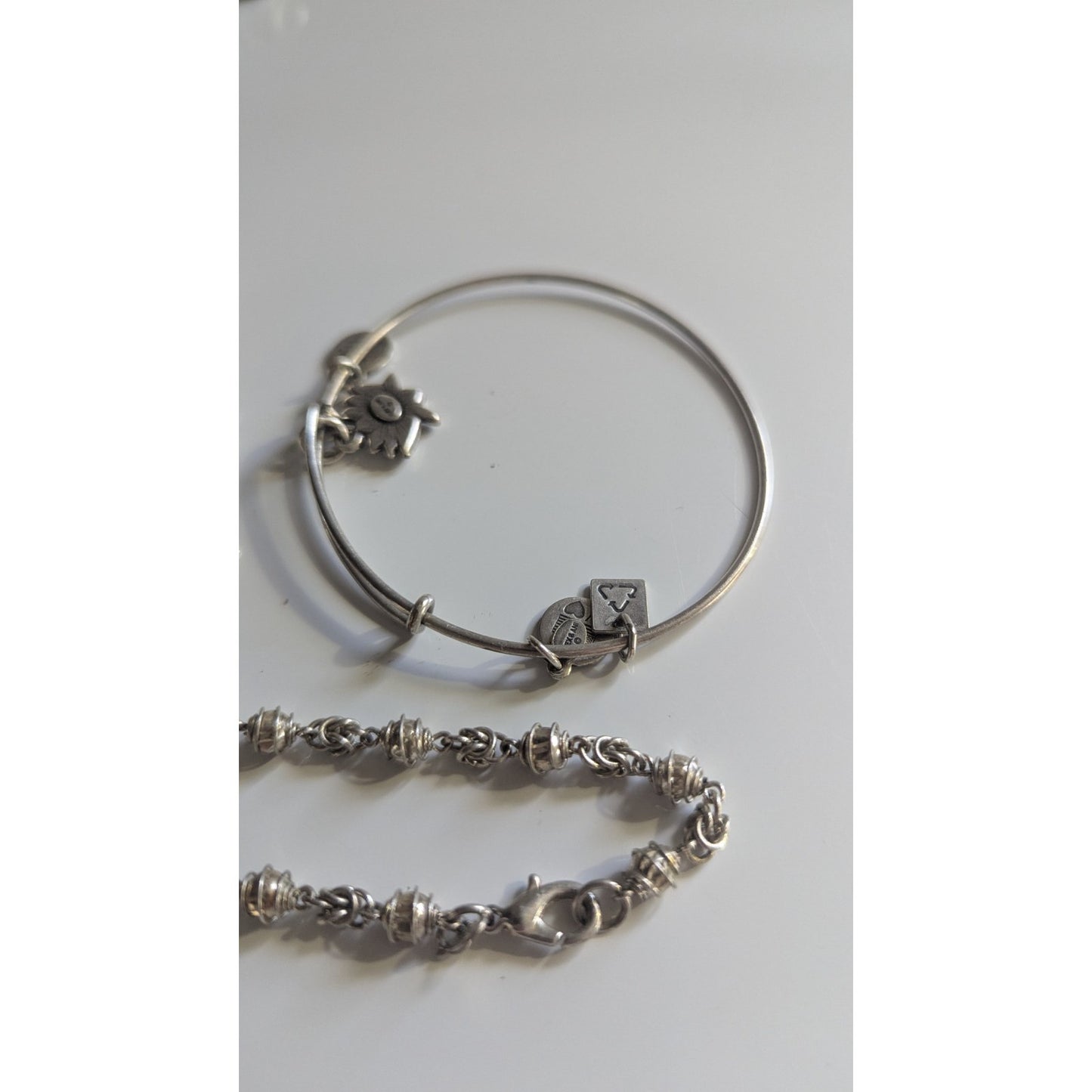 Women’s Jewelry Lot 6pc - Alex and Ani, Alexa’s Angels, Francesca’s, Silver Tone