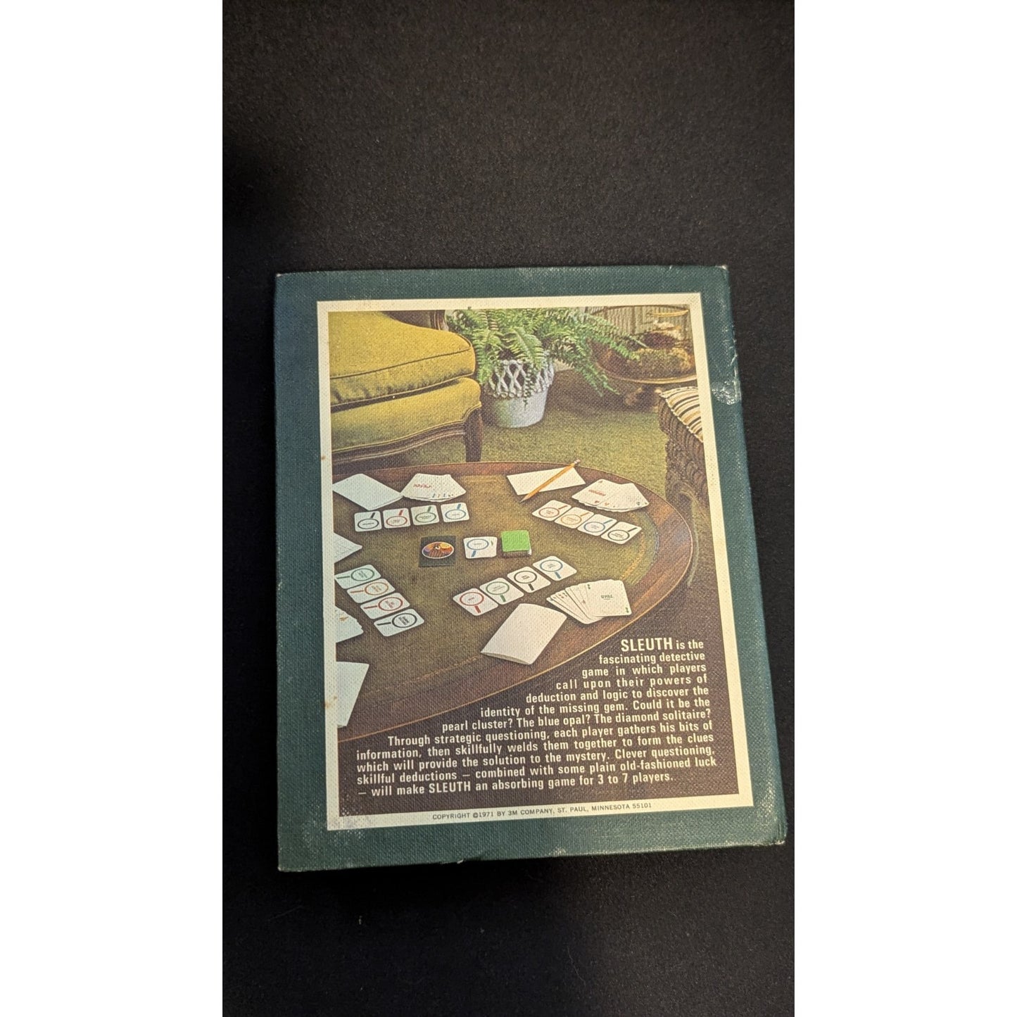 Sleuth 100% Complete Game 3M 1971