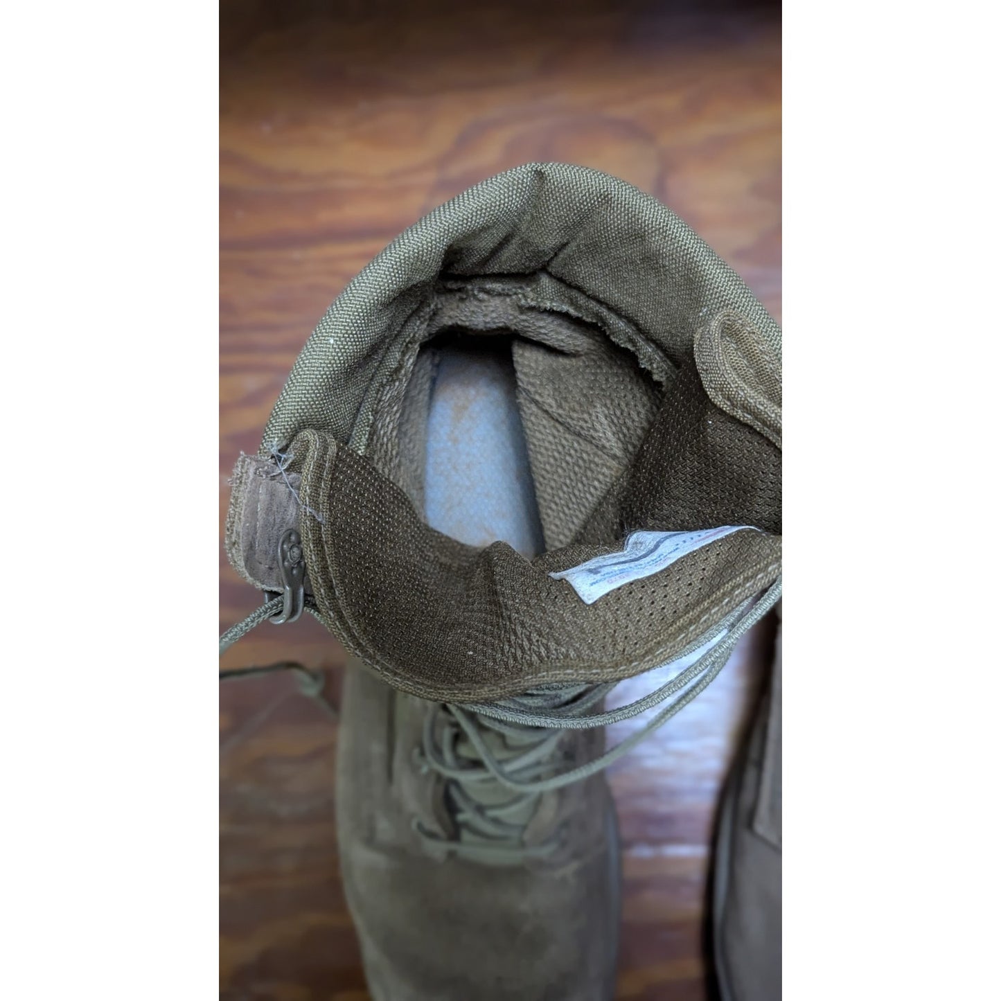 Belleville Townsend Sage Green Military Combat Boots Mens 8.5R Made in USA