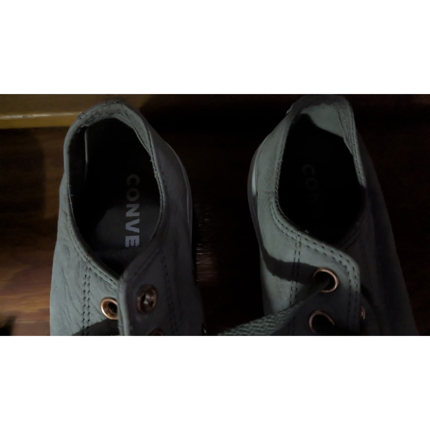 5 Pair Of Shoes Lot Hugo Boss Clarks Nike Air Converse Arizona Boots Resell Lot