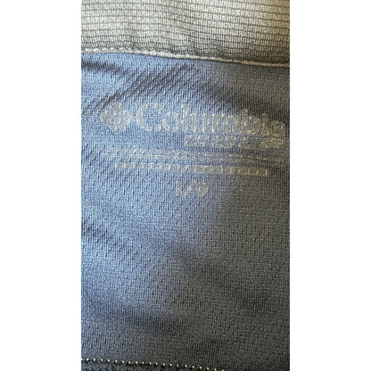 Columbia North Florida Ospreys 1/4 Zip Pullover Jacket Mens Large Blue L UNF