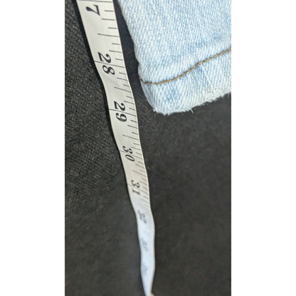 LEI Ashley Trouble Flare Jeans Juniors Light Wash Y2K Low Rise 29" Inseam
