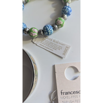 Women’s Jewelry Lot 6pc - Alex and Ani, Alexa’s Angels, Francesca’s, Silver Tone