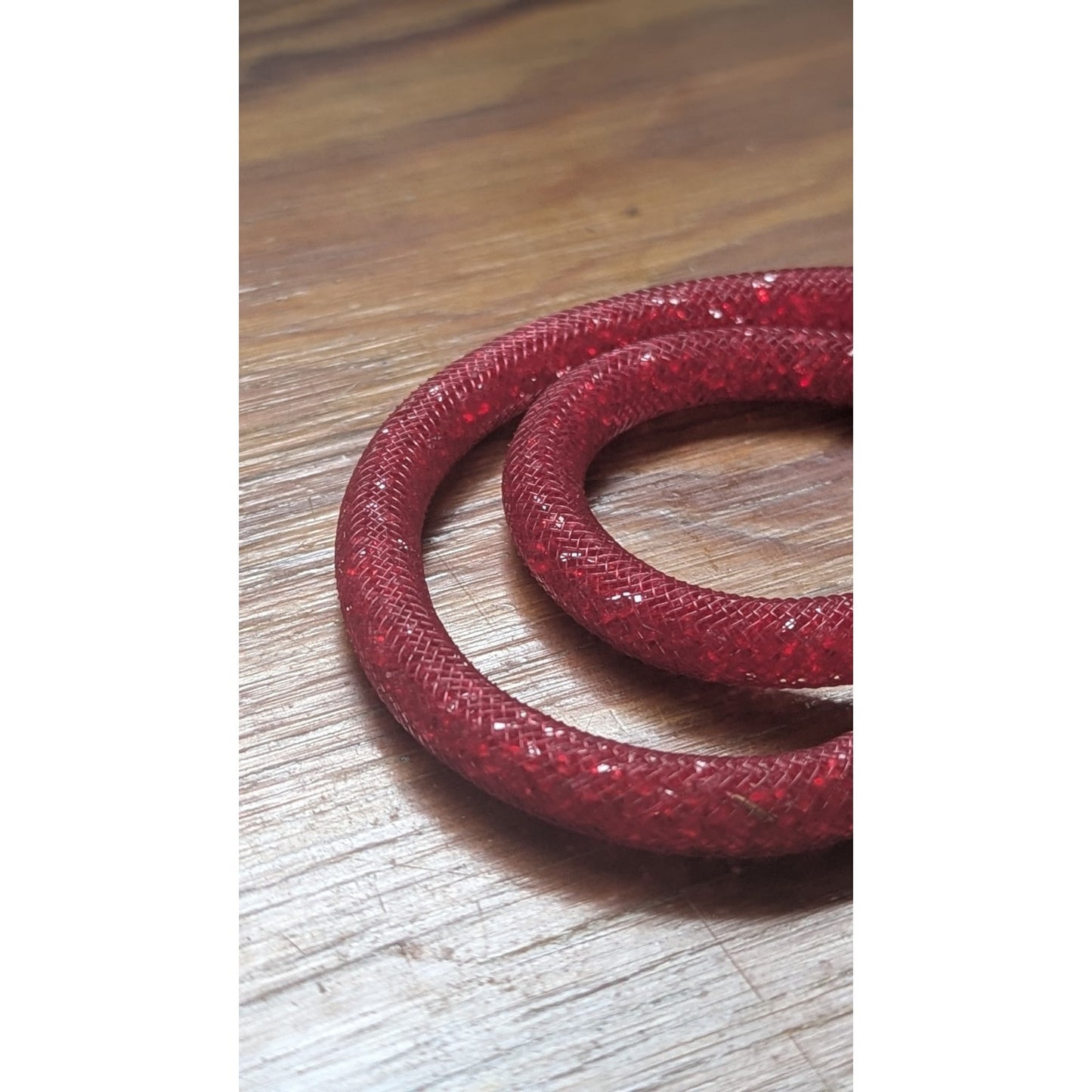 Swarovski 5184845 Women's Stardust Red Double Wrap Bracelet, 15-3/4"