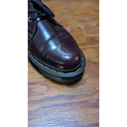 Dr Martens 1461 Vegan Cherry Red Oxford Shoes Women's Size 5